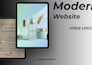 design a  website with a custom logo